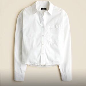 J. Crew Crisp White Button Down Shirt
